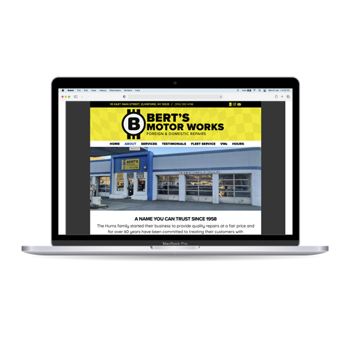 Bert's Motor Works Home Page