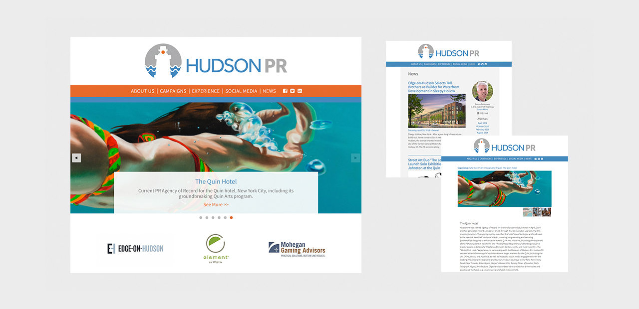 Hudson PR Website